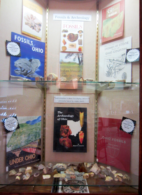 [photo of another of the main display cases]
